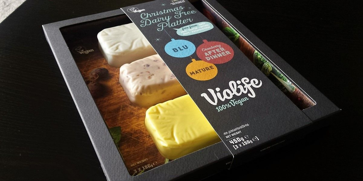 Violife vegan cheese selection